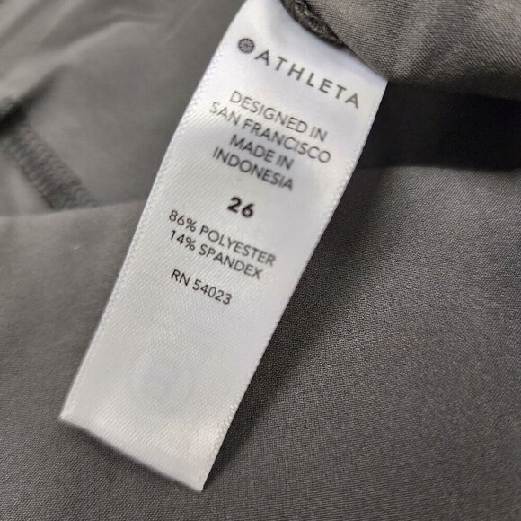 Athleta Brooklyn Jogger Pants Olive Green 26 - Picture 6 of 7